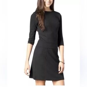 Toad&Co Charcoal Nixi dress size S